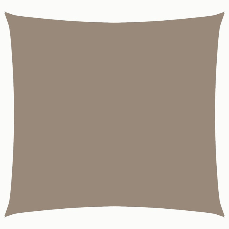 Afbeelding laden in galerijviewer, Vidaxl zonnescherm vierkant 3x3 m oxford stof taupe
