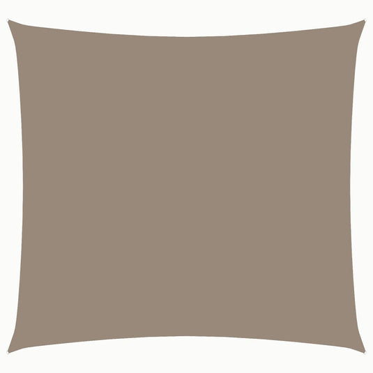Vidaxl zonnescherm vierkant 3x3 m oxford stof taupe