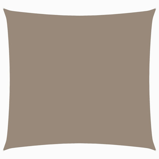 Vidaxl zonnescherm vierkant 4,5x4,5 m oxford stof taupe
