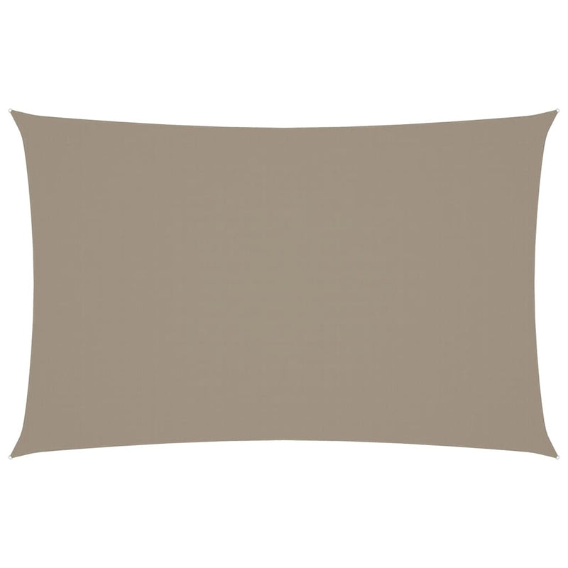 Afbeelding laden in galerijviewer, Vidaxl zonnescherm rechthoekig 2,5x5 m oxford stof taupe
