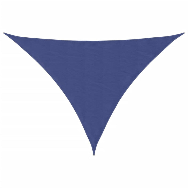 Afbeelding laden in galerijviewer, Vidaxl zonnescherm driehoekig 3x3x4,24 m oxford stof blauw
