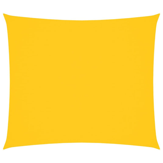 Vidaxl zonnescherm rechthoekig 2,5x3 m oxford stof geel