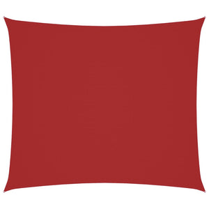 Vidaxl schaduwdoek rechthoekig 2x2,5 m oxford stof rood