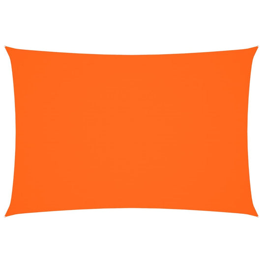 Vidaxl zonnezeil rechthoekig 2,5x4,5 m oxford stof oranje
