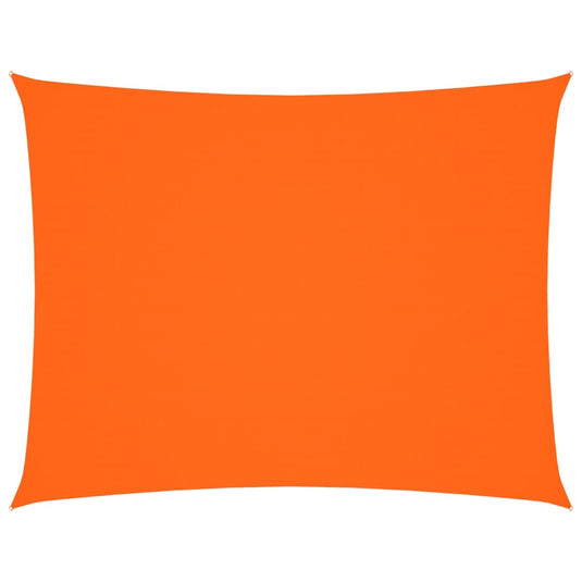 Vidaxl zonnescherm rechthoekig 4x5 m oxford stof oranje
