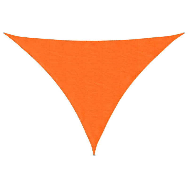 Afbeelding laden in galerijviewer, Vidaxl zonnescherm driehoekig 4x5x6,4 m oxford stof oranje
