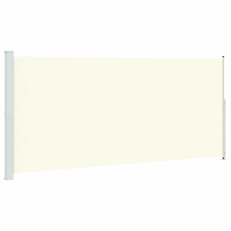 Afbeelding laden in galerijviewer, Vidaxl tuinscherm uittrekbaar 220x514 cm crème
