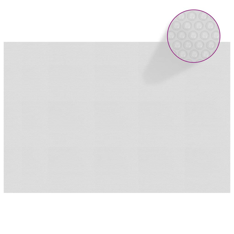 Afbeelding laden in galerijviewer, Vidaxl zwembadfolie solar drijvend 300x200 cm pe grijs
