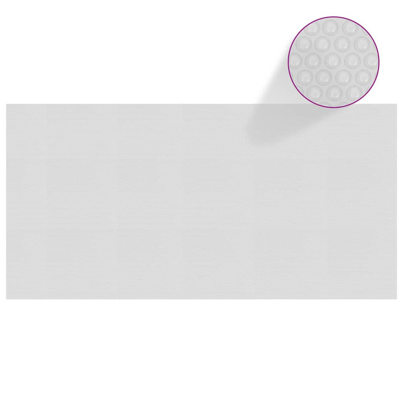 Afbeelding laden in galerijviewer, Vidaxl zwembadfolie solar drijvend 400x200 cm pe grijs
