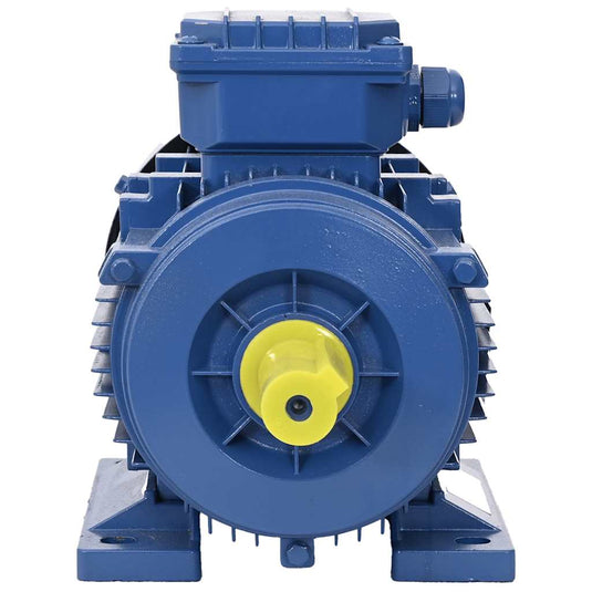 Vidaxl elektromotor 3 fase 2,2 kw 3 pk 2-polig 2840 rpm aluminium