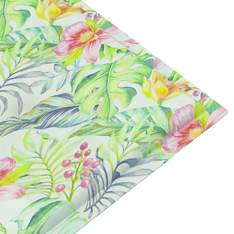 Afbeelding laden in galerijviewer, Vidaxl tuinbankkussen 100x50x3 cm oxford stof bladpatroon
