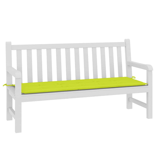 Vidaxl tuinbankkussen 150x50x3 cm oxford stof felgroen
