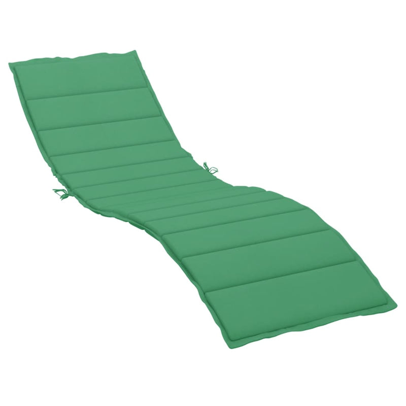 Afbeelding laden in galerijviewer, Vidaxl ligbedkussen 200x50x3cm oxford stof groen
