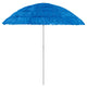 VidaXL Strandparasol Hawaï 240 cm blauw