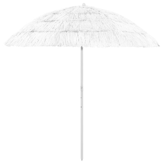 Vidaxl strandparasol hawaï 240 cm wit