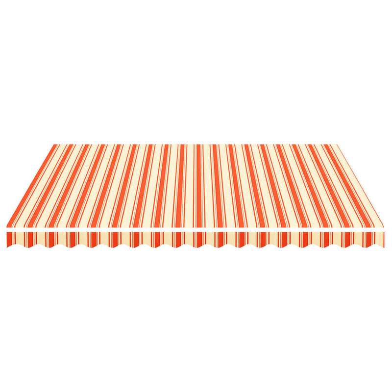 Afbeelding laden in galerijviewer, Vidaxl vervangingsdoek voor luifel 4x3,5 m geel en oranje
