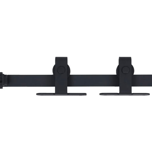 Vidaxl ophangset voor minischuifdeur 200 cm koolstofstaal