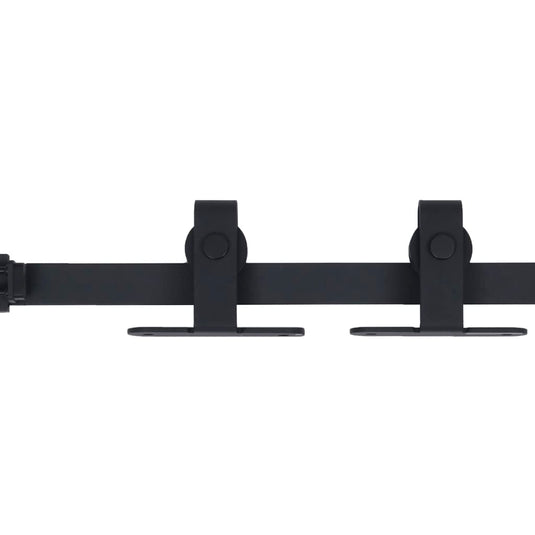 Vidaxl ophangset voor minischuifdeur 122 cm koolstofstaal
