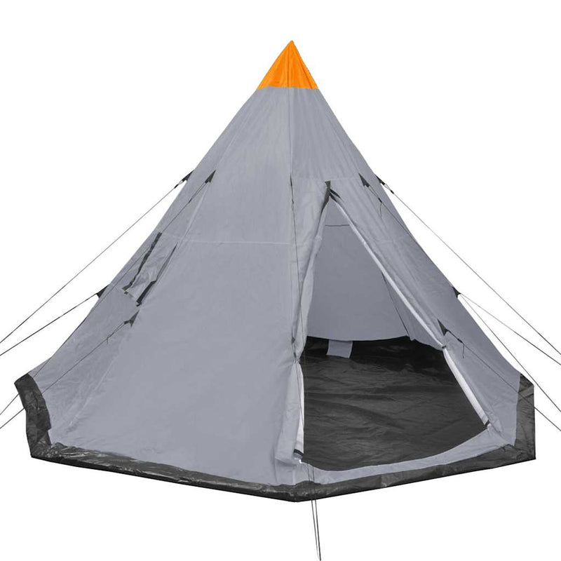 Afbeelding laden in galerijviewer, Vidaxl tent 4-persoons grijs
