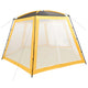 Vidaxl zwembadtent 500x433x250 cm stof geel
