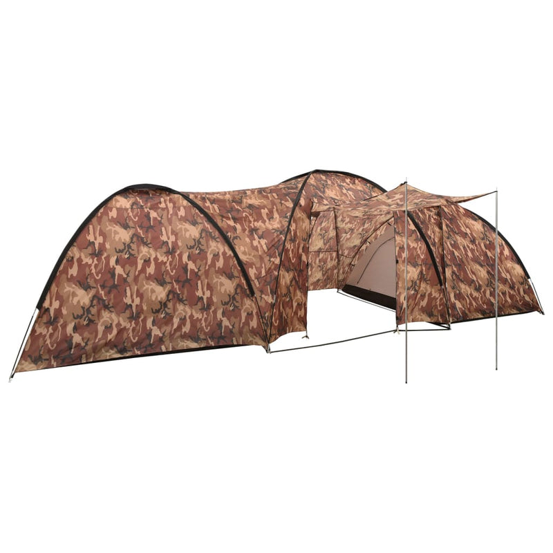 Afbeelding laden in galerijviewer, Vidaxl iglotent 8-persoons 650x240x190 cm camouflage
