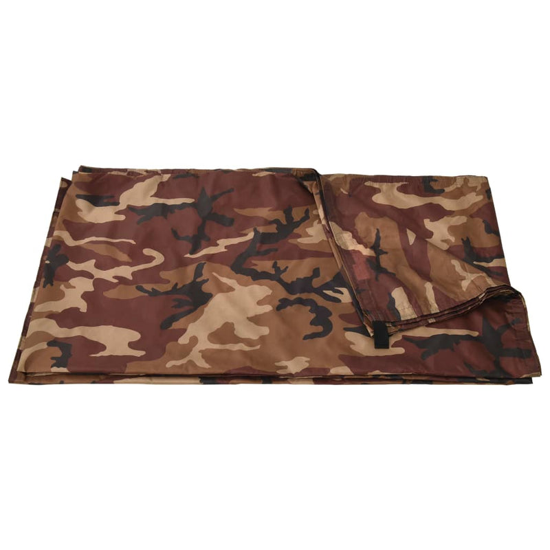 Afbeelding laden in galerijviewer, Vidaxl afdekzeil 3x2,85 m camouflage
