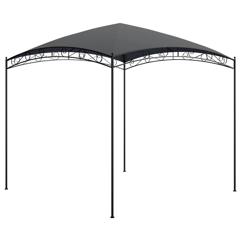 Afbeelding laden in galerijviewer, Vidaxl prieel 180 g m² 3x3x2,65 m antraciet

