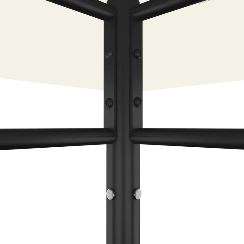 Afbeelding laden in galerijviewer, Vidaxl prieel 180 g m² 3x3x2,7 m crèmekleurig
