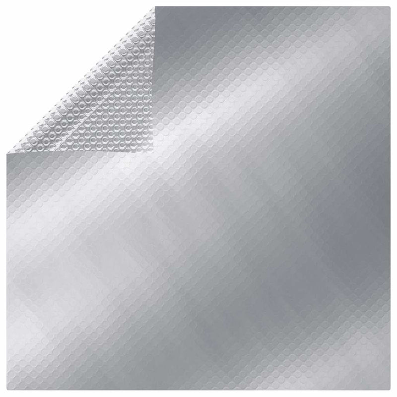 Afbeelding laden in galerijviewer, Vidaxl zwembadhoes rechthoekig 600x400 cm pe zilverkleurig
