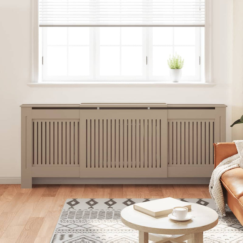 Afbeelding laden in galerijviewer, Vidaxl radiatorombouw 205 cm mdf
