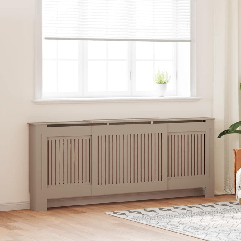 Afbeelding laden in galerijviewer, Vidaxl radiatorombouw 205 cm mdf
