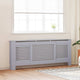 Vidaxl radiatorombouw 205 cm mdf grijs