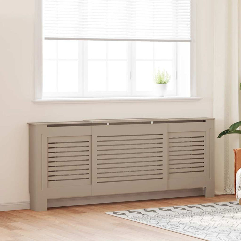 Afbeelding laden in galerijviewer, Vidaxl radiatorombouw 205 cm mdf
