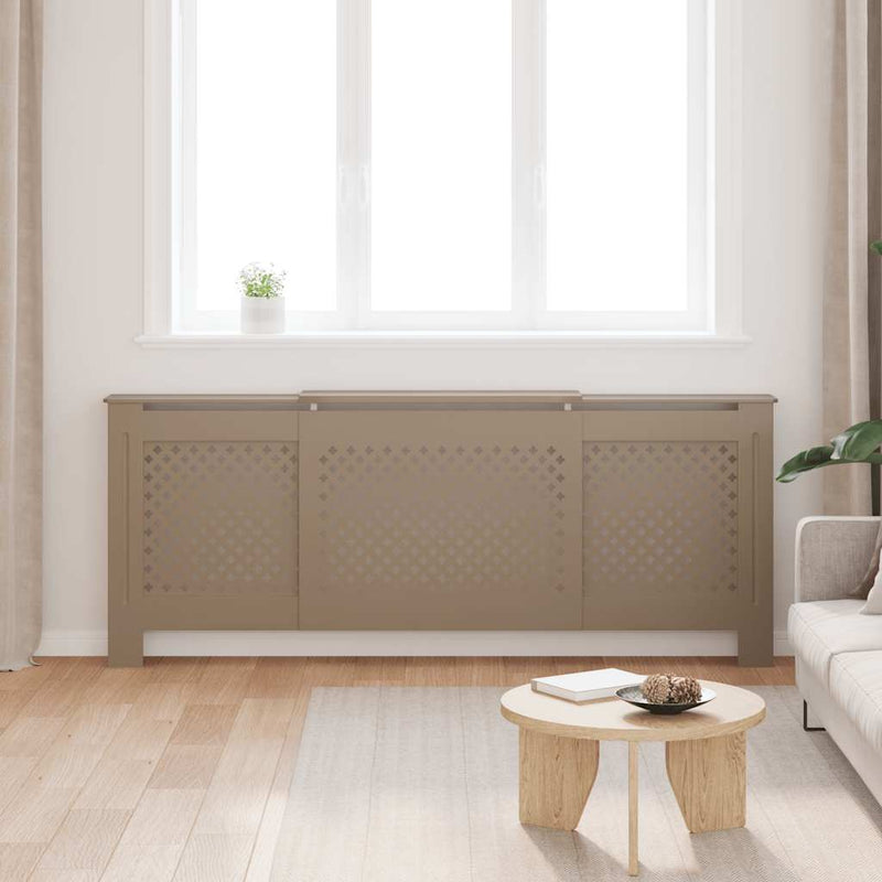 Afbeelding laden in galerijviewer, Vidaxl radiatorombouw 205 cm mdf
