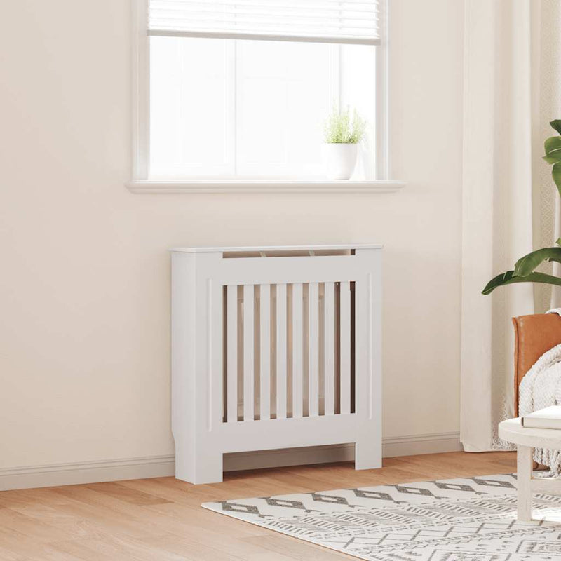 Afbeelding laden in galerijviewer, Vidaxl radiatorombouw 78 cm mdf wit
