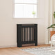 Vidaxl radiatorombouw 78 cm mdf zwart