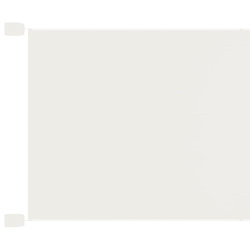 Afbeelding laden in galerijviewer, Vidaxl luifel verticaal 100x420 cm oxford stof wit
