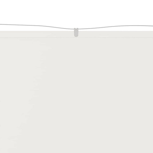 Vidaxl luifel verticaal 100x1000 cm oxford stof wit