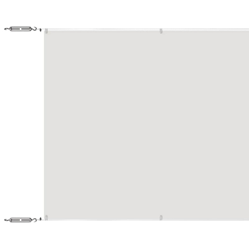 Afbeelding laden in galerijviewer, Vidaxl luifel verticaal 140x800 cm oxford stof wit
