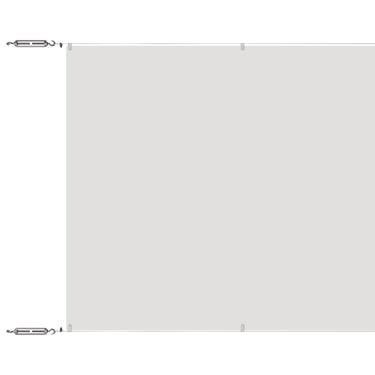 Vidaxl luifel verticaal 180x1000 cm oxford stof wit