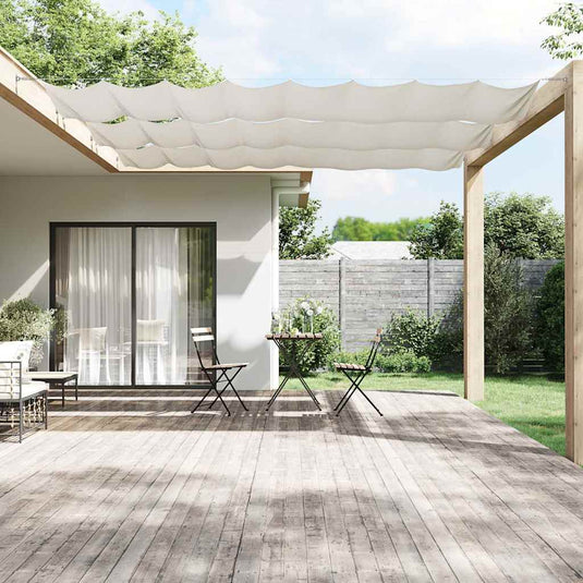 Vidaxl luifel verticaal 180x1000 cm oxford stof wit