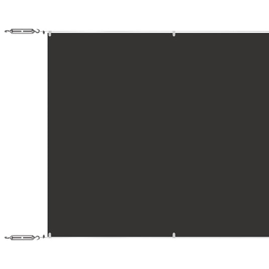 Vidaxl luifel verticaal 100x800 cm oxford stof antracietkleurig