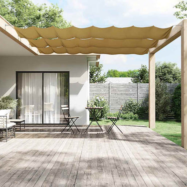 Vidaxl luifel verticaal 180x1000 cm oxford stof beige