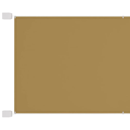 Vidaxl luifel verticaal 200x420 cm oxford stof beige