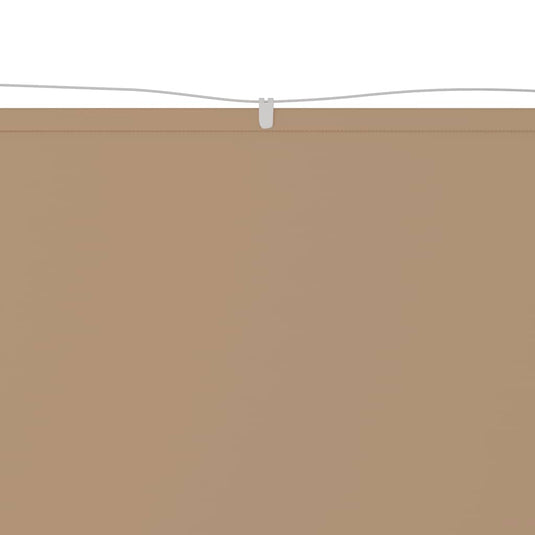 Vidaxl luifel verticaal 180x1000 cm oxford stof taupe
