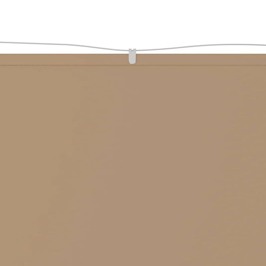 Vidaxl luifel verticaal 180x1200 cm oxford stof taupe