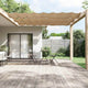 Vidaxl luifel verticaal 180x1200 cm oxford stof taupe