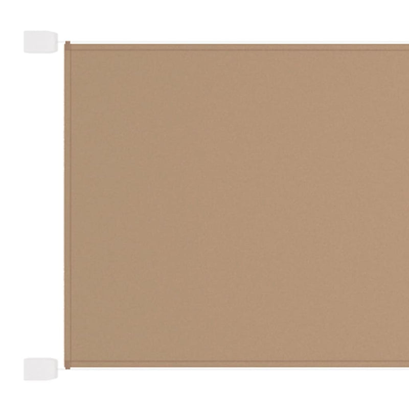 Afbeelding laden in galerijviewer, Vidaxl luifel verticaal 250x360 cm oxford stof taupe
