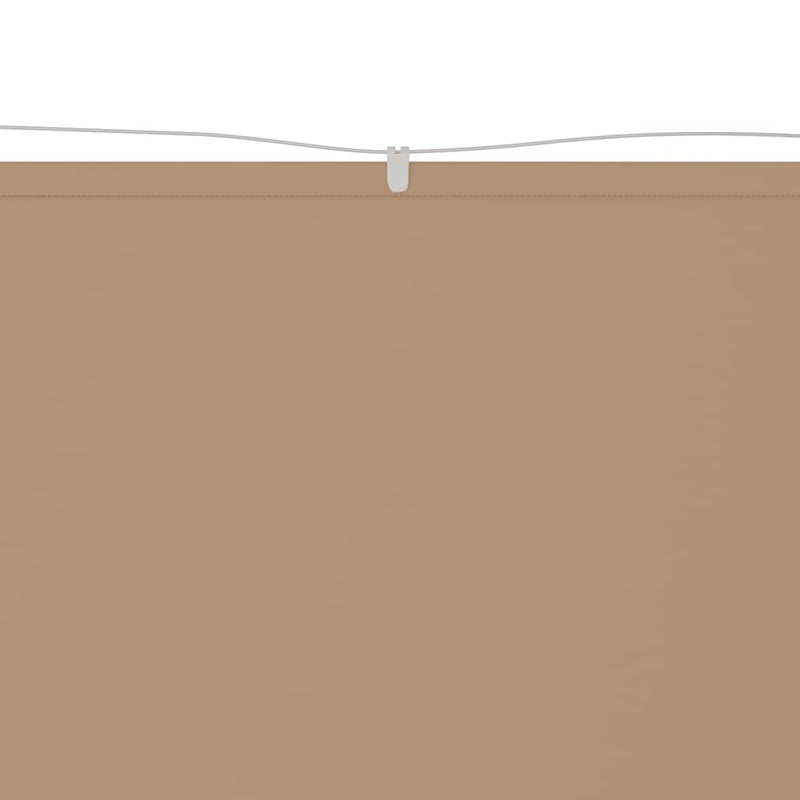 Afbeelding laden in galerijviewer, Vidaxl luifel verticaal 250x360 cm oxford stof taupe
