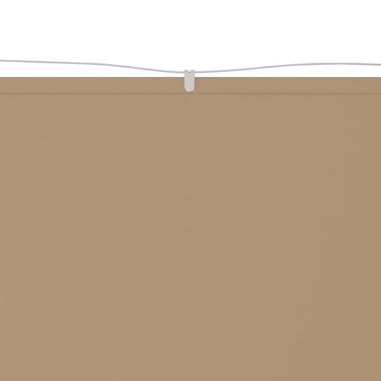 Vidaxl luifel verticaal 250x360 cm oxford stof taupe